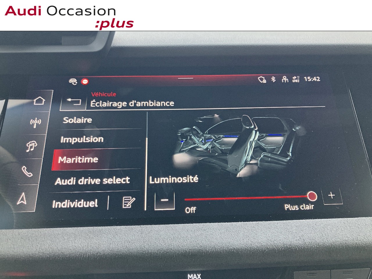 Voitures occasions Audi A3 Sportback S line Saint-Thibault-des-Vignes