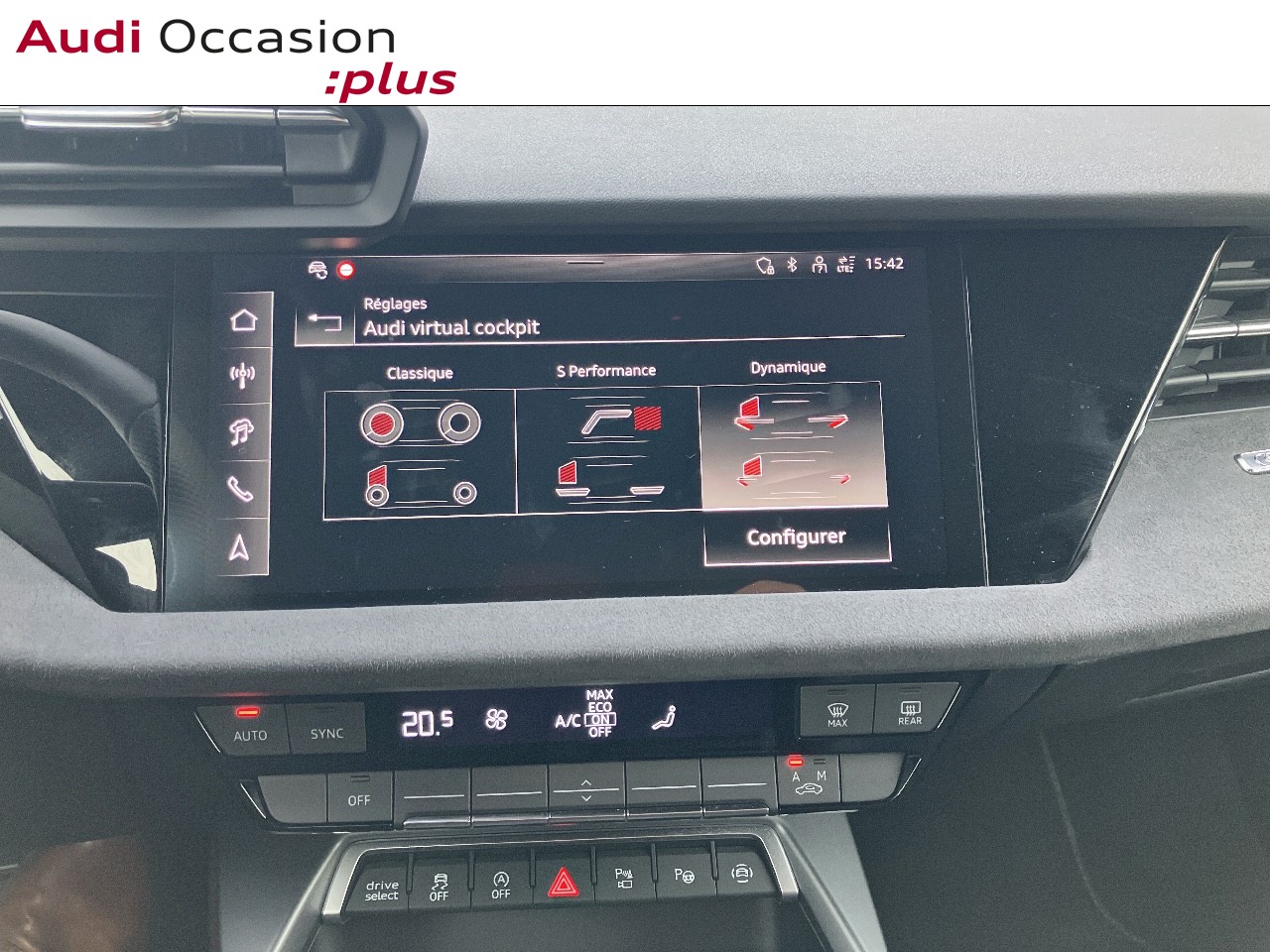 Voitures occasions Audi A3 Sportback S line Saint-Thibault-des-Vignes