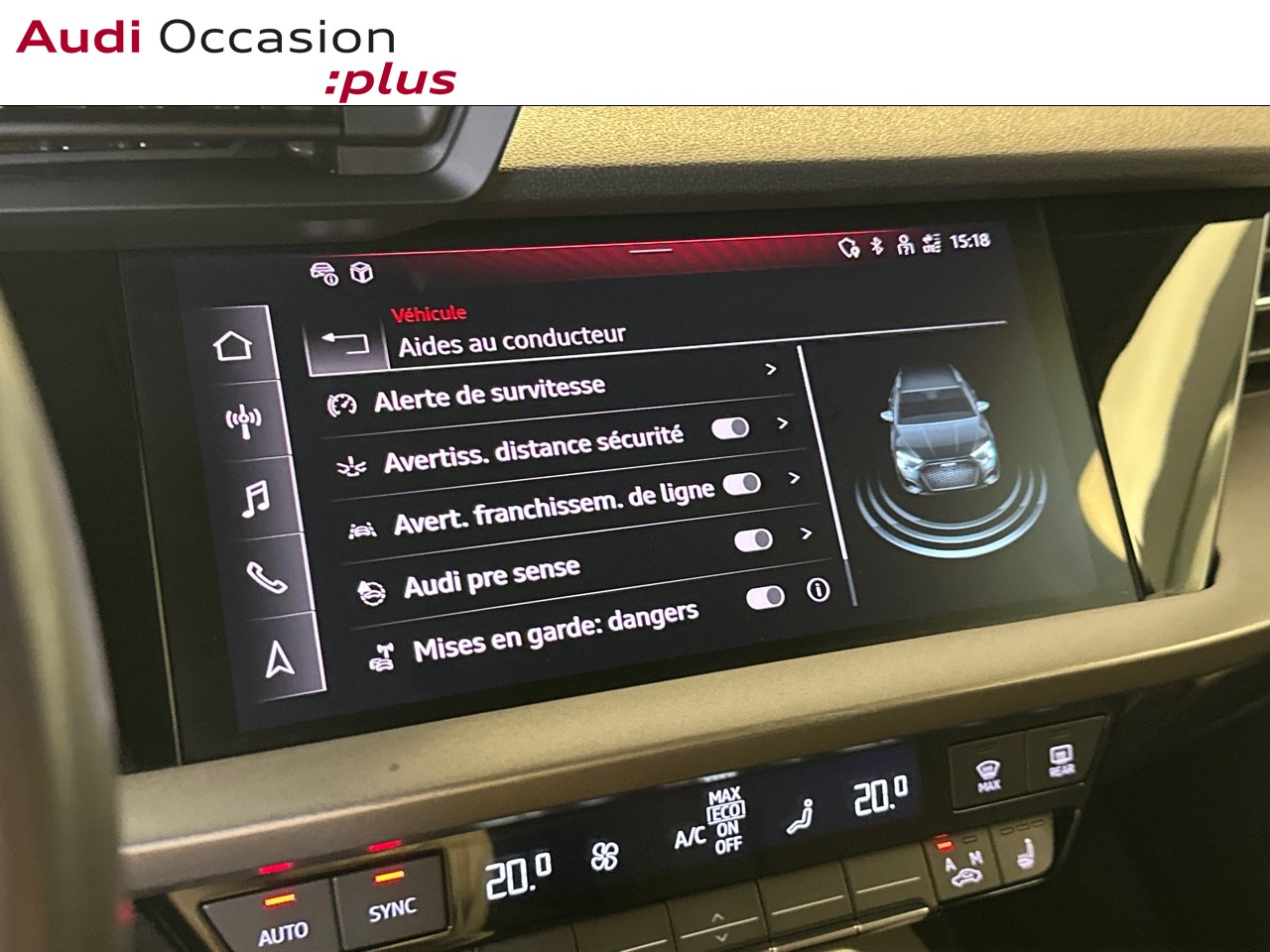 Voitures occasions Audi A3 Sportback Business line Vélizy-Villacoublay