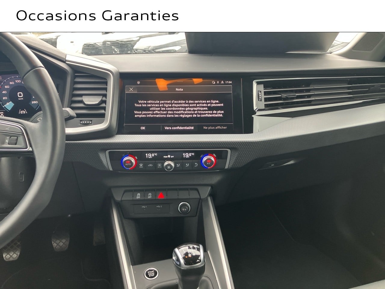 Voitures occasions Audi A1 Sportback Base Lens