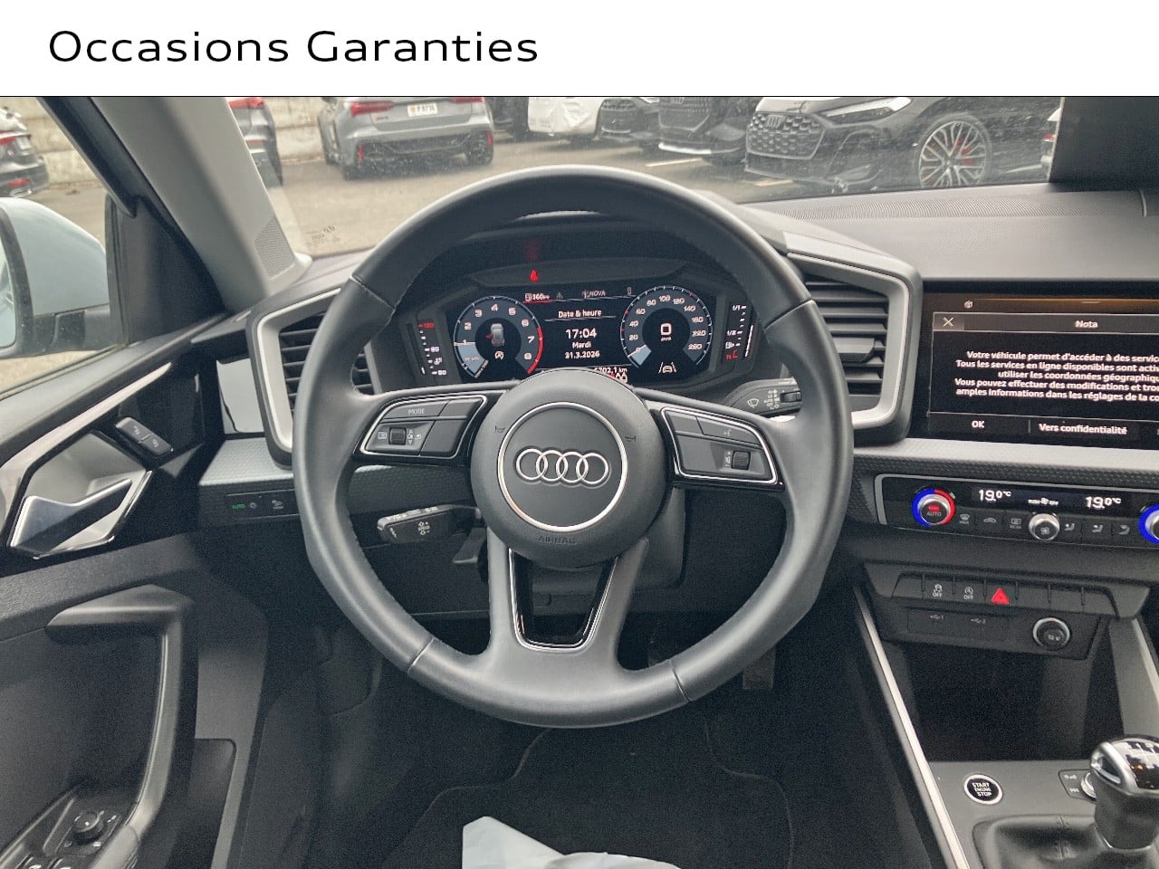 Voitures occasions Audi A1 Sportback Base Lens