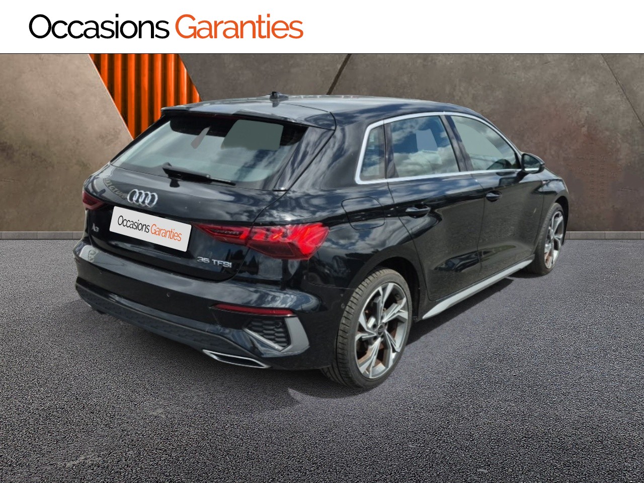 Voitures occasions Audi A3 Sportback S line Rivery