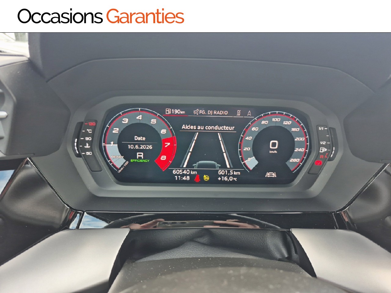 Voitures occasions Audi A3 Sportback S line Rivery