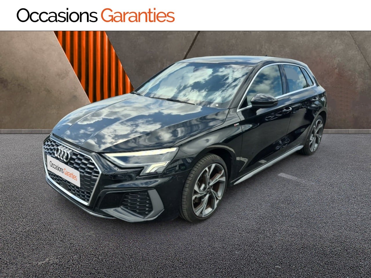 Voitures occasions Audi A3 Sportback S line Rivery