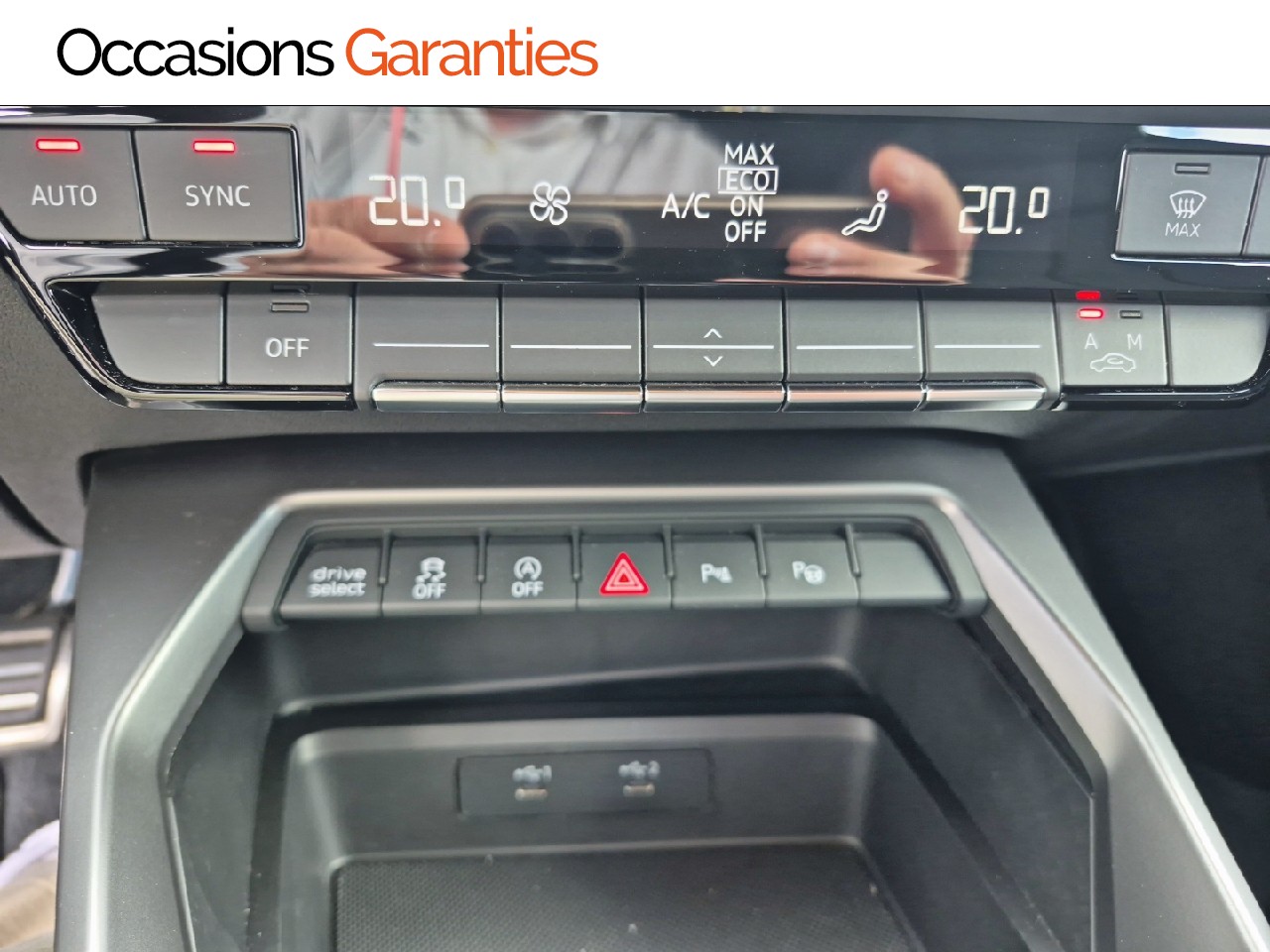 Voitures occasions Audi A3 Sportback S line Rivery