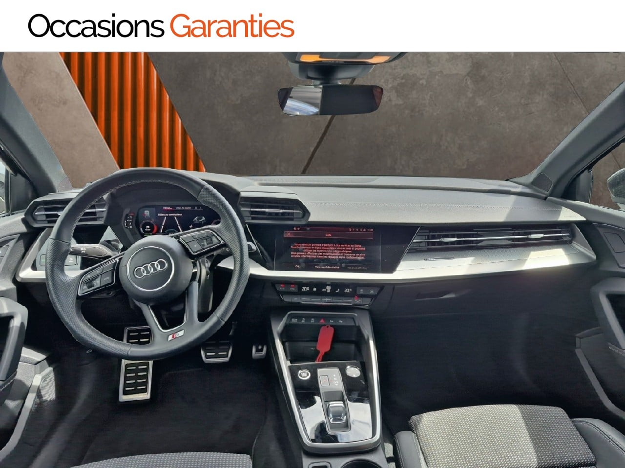Voitures occasions Audi A3 Sportback S line Rivery