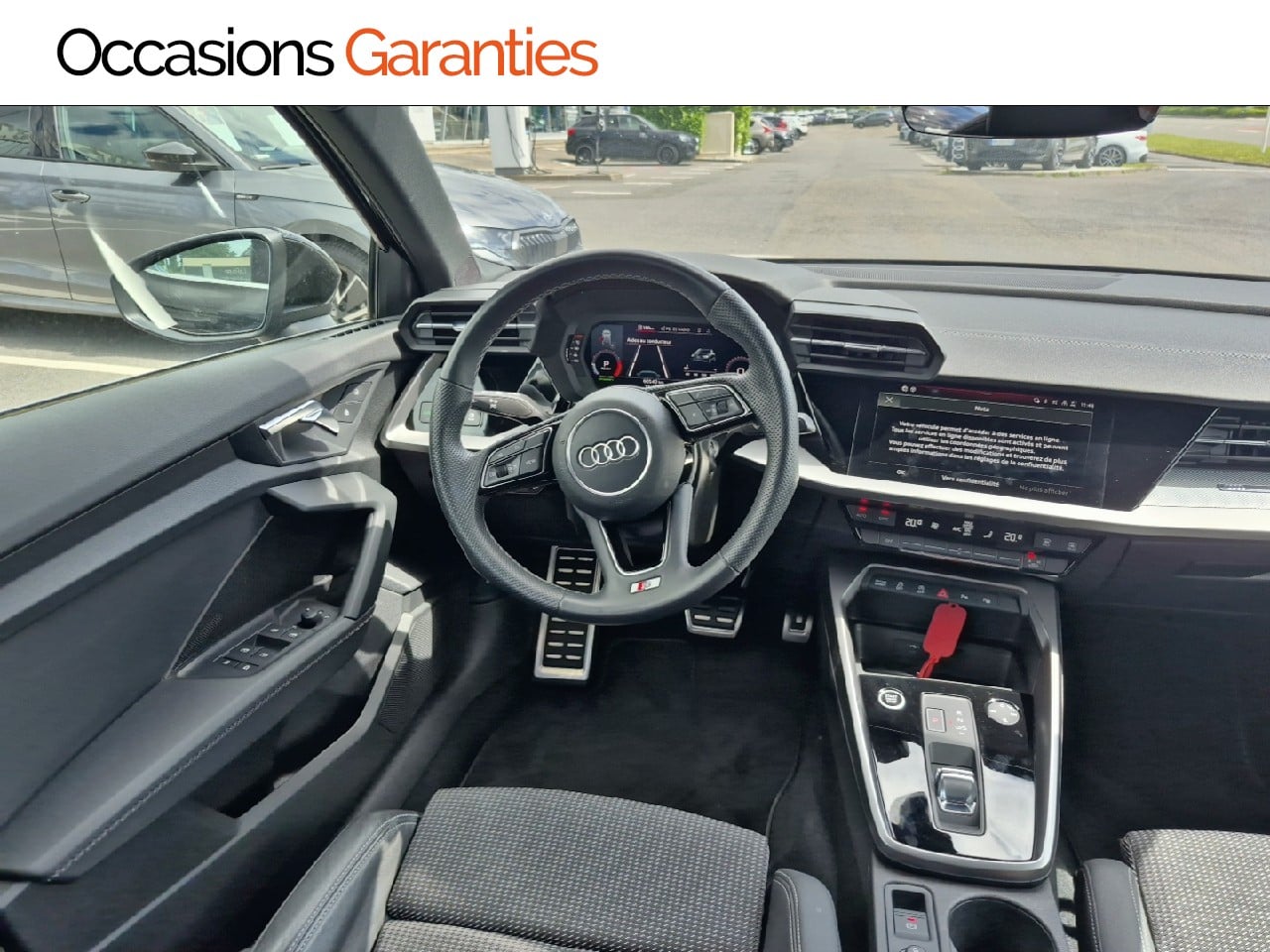 Voitures occasions Audi A3 Sportback S line Rivery