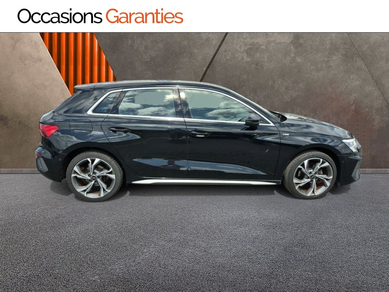 Voitures occasions Audi A3 Sportback S line Rivery