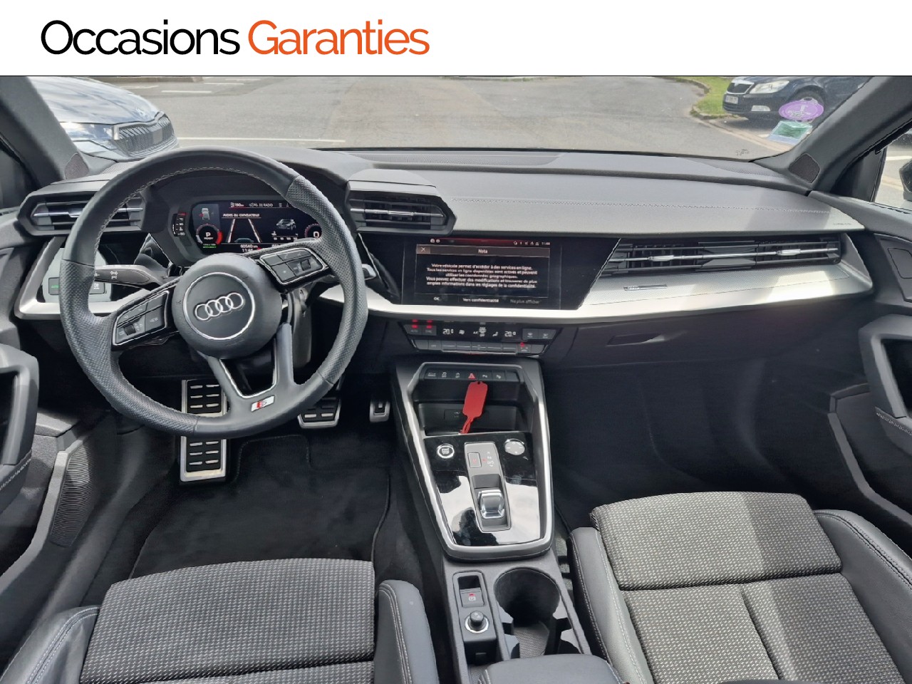Voitures occasions Audi A3 Sportback S line Rivery