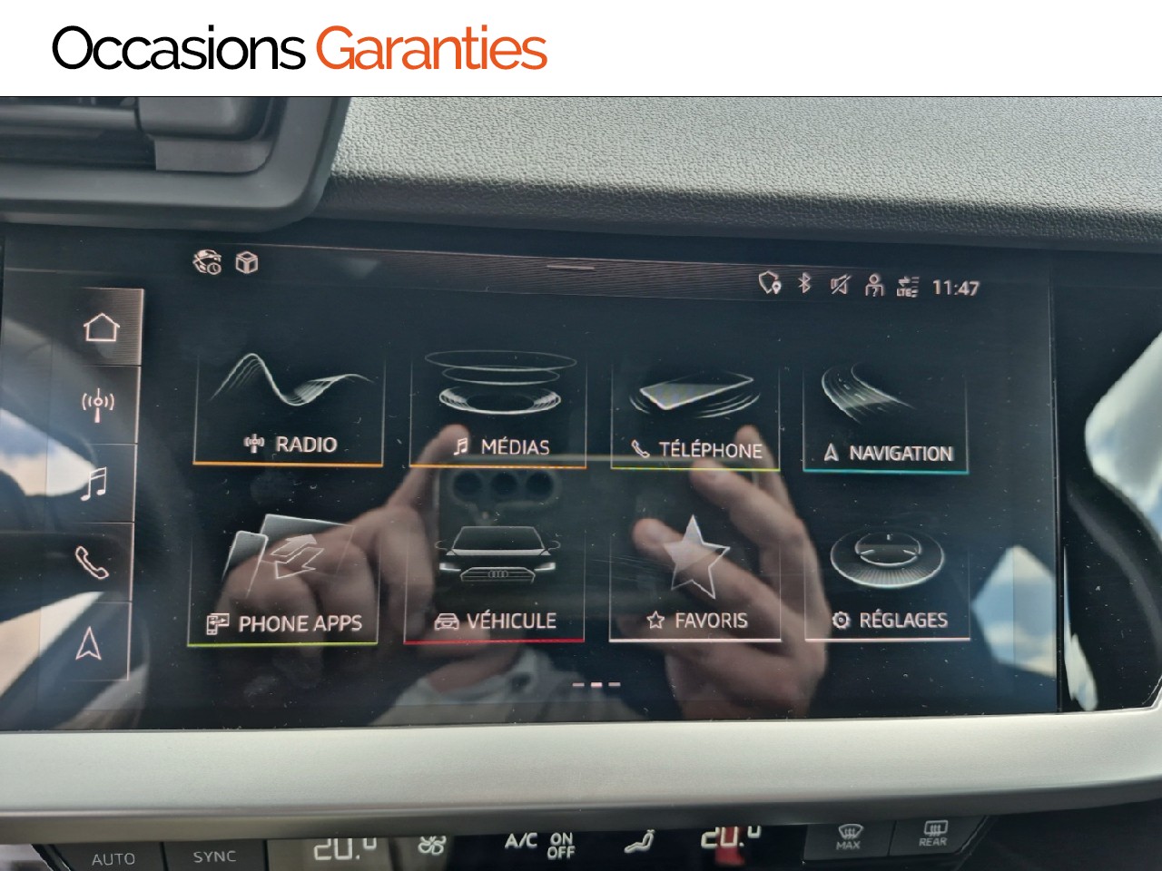 Voitures occasions Audi A3 Sportback S line Rivery