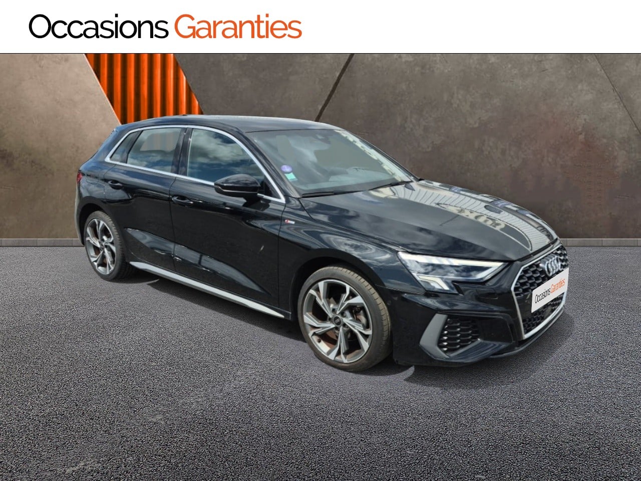 Voitures occasions Audi A3 Sportback S line Rivery