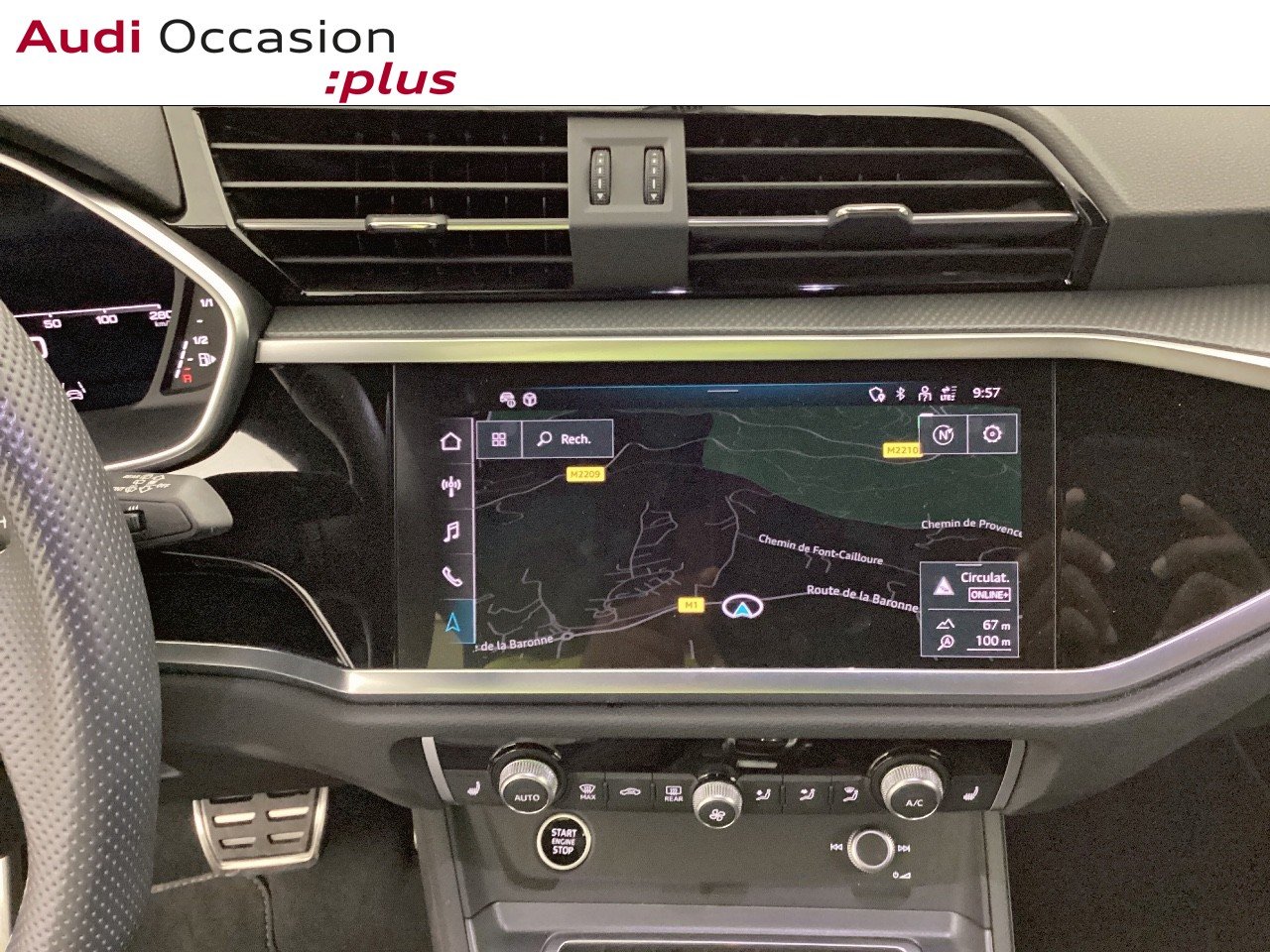 Voitures occasions Audi Q3 Sportback Black Edition Nice