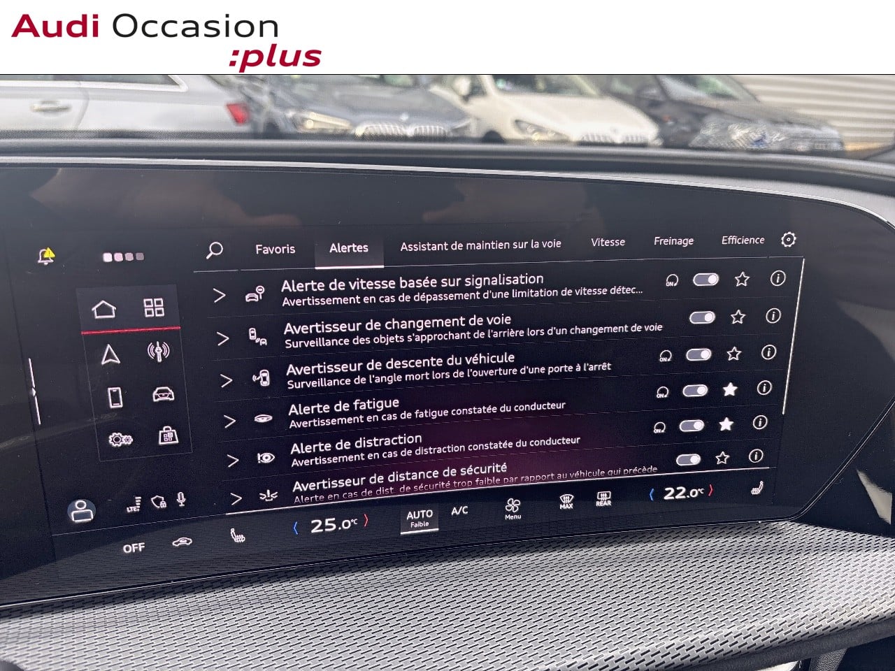 Voitures occasions Audi Q5 Sportback S line Augny