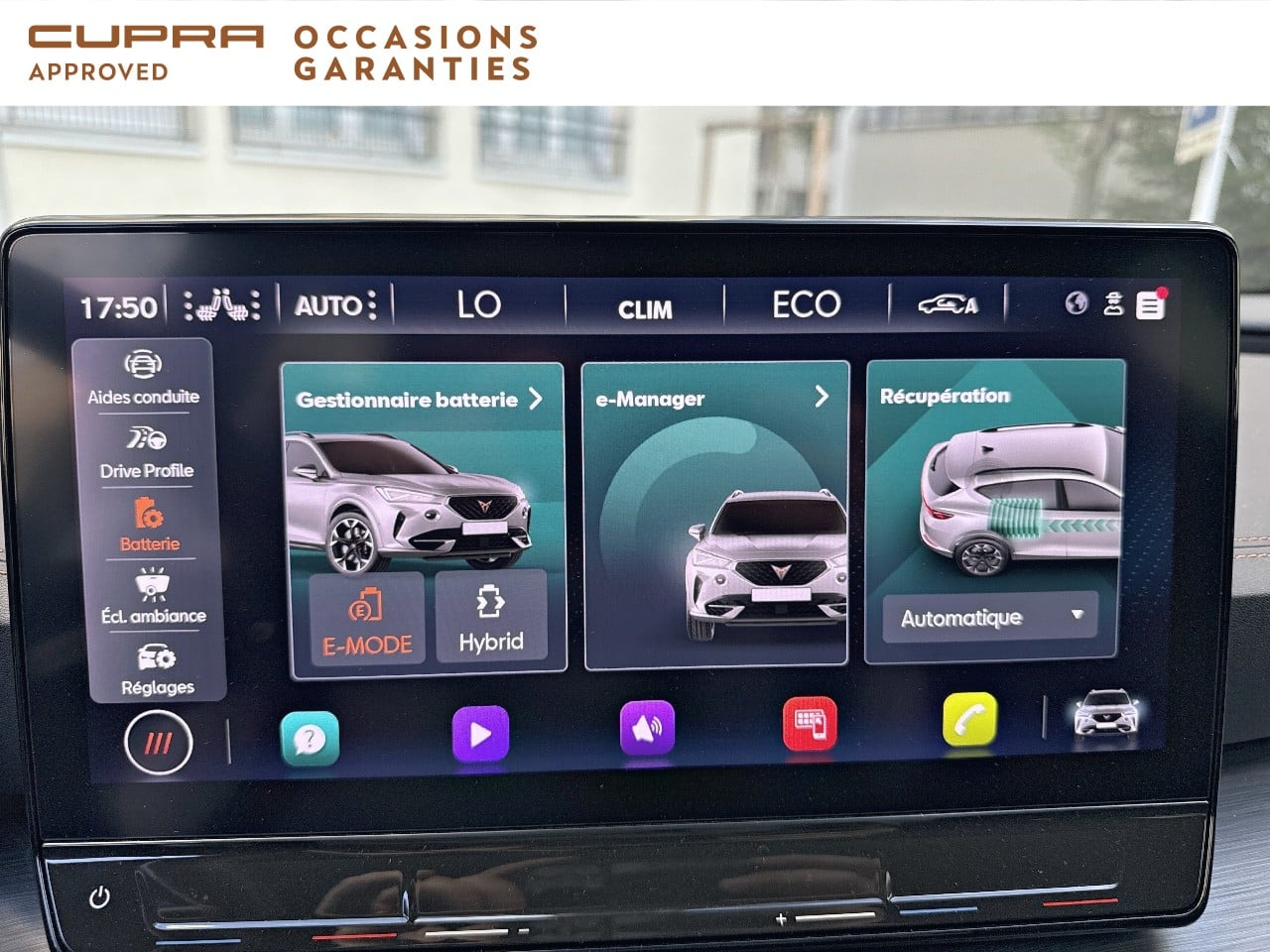 Voitures occasions CUPRA FORMENTOR VZ Paris