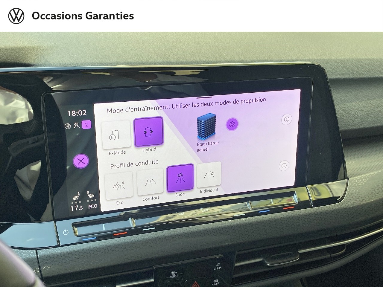 Voitures occasions VOLKSWAGEN GOLF GTE Villemomble