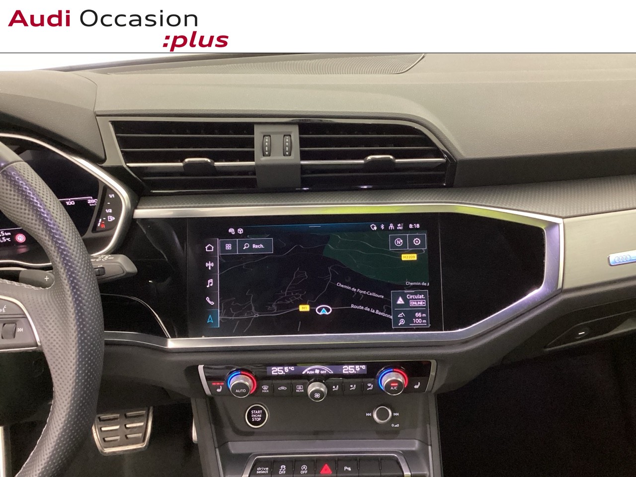 Voitures occasions Audi Q3 Sportback Black Edition Mougins