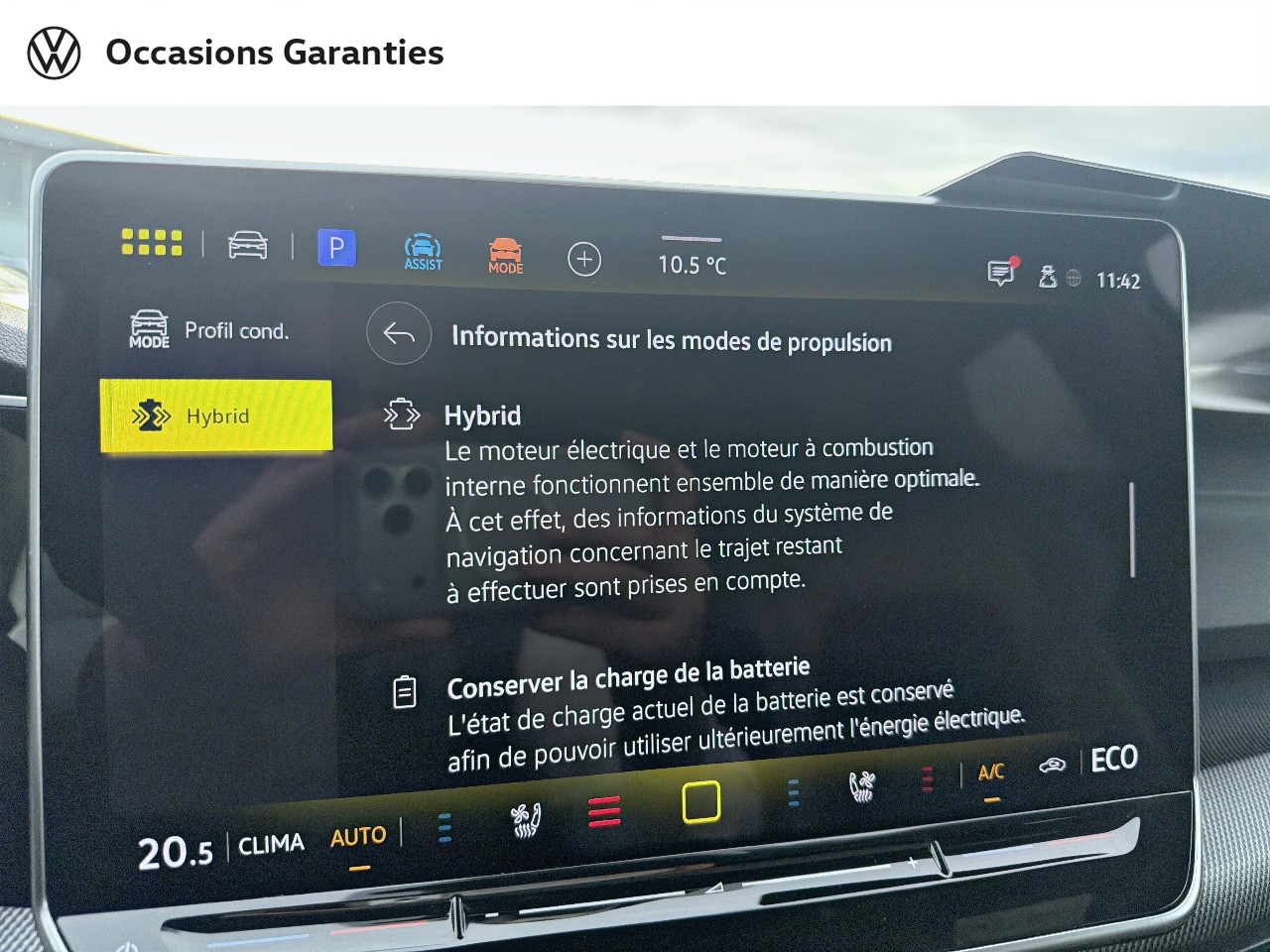 Voitures occasions VOLKSWAGEN GOLF GTE Rivery