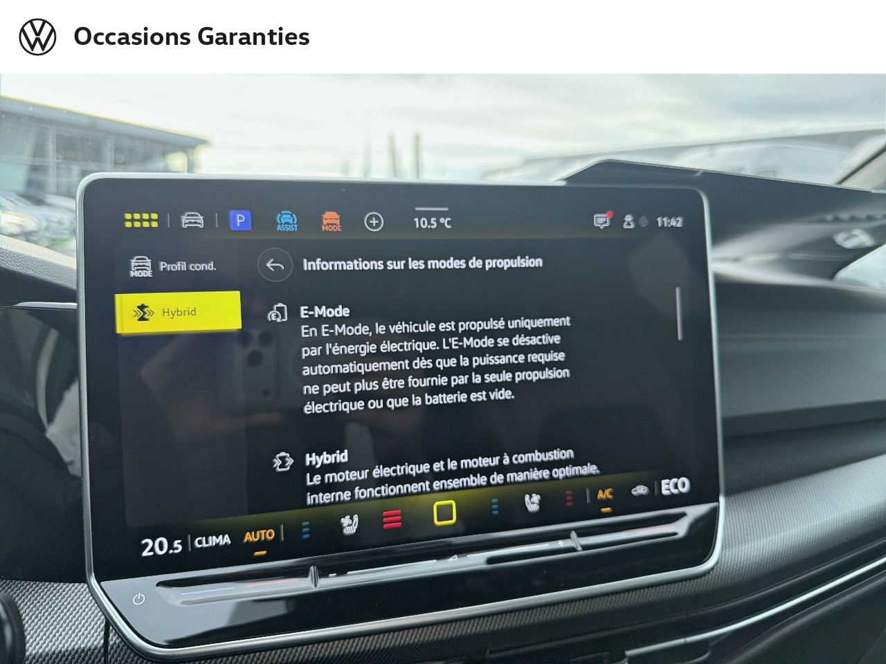 Voitures occasions VOLKSWAGEN GOLF GTE Rivery