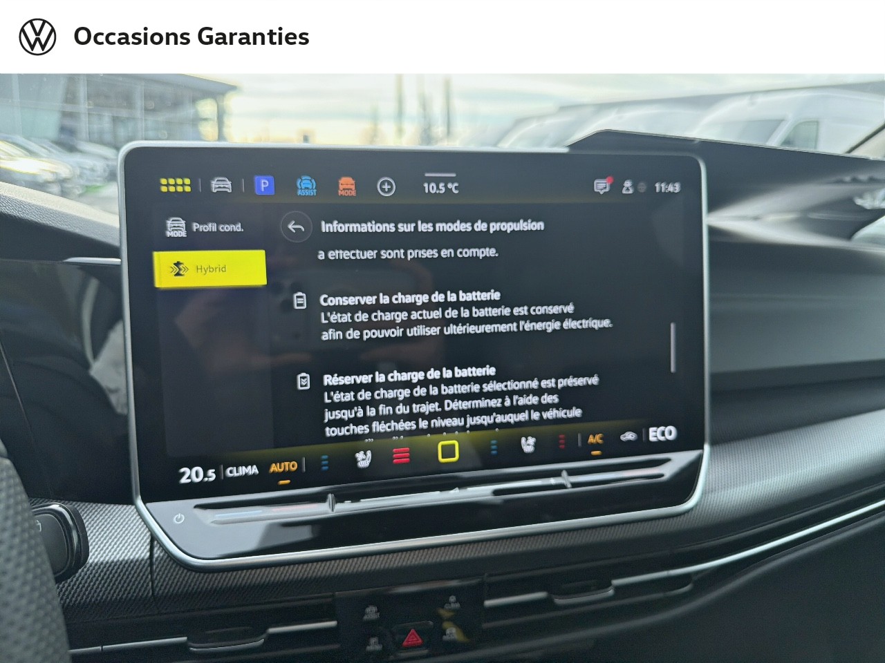 Voitures occasions VOLKSWAGEN GOLF GTE Rivery