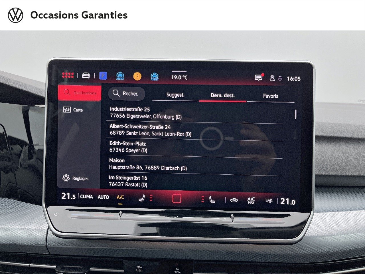 Voitures occasions VOLKSWAGEN GOLF  Orvault