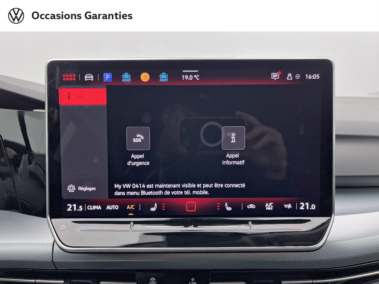 Voitures occasions VOLKSWAGEN GOLF Life Plus Orvault