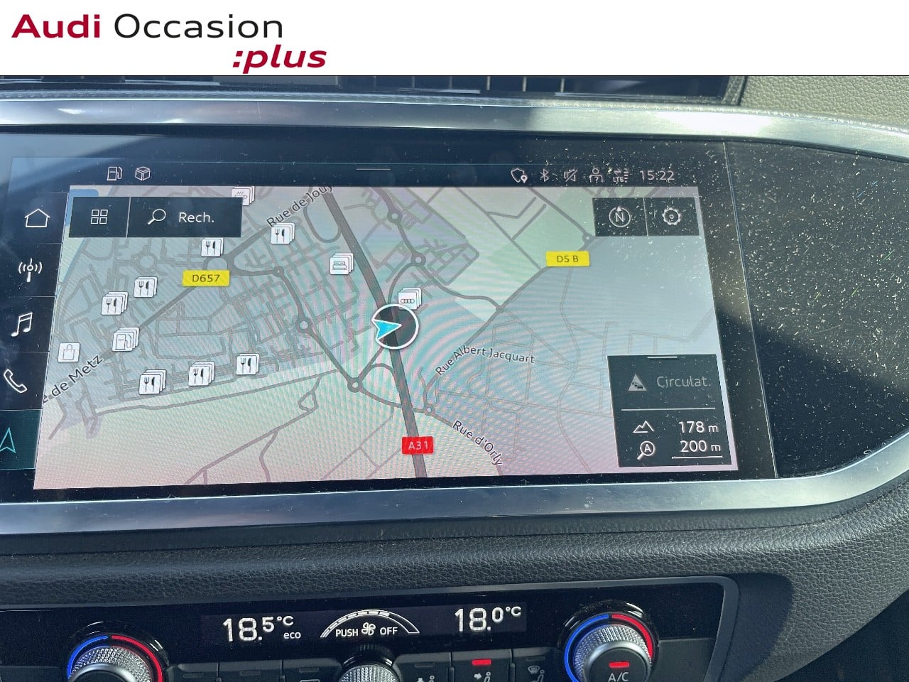 Voitures occasions Audi Q3 Sportback S line Augny