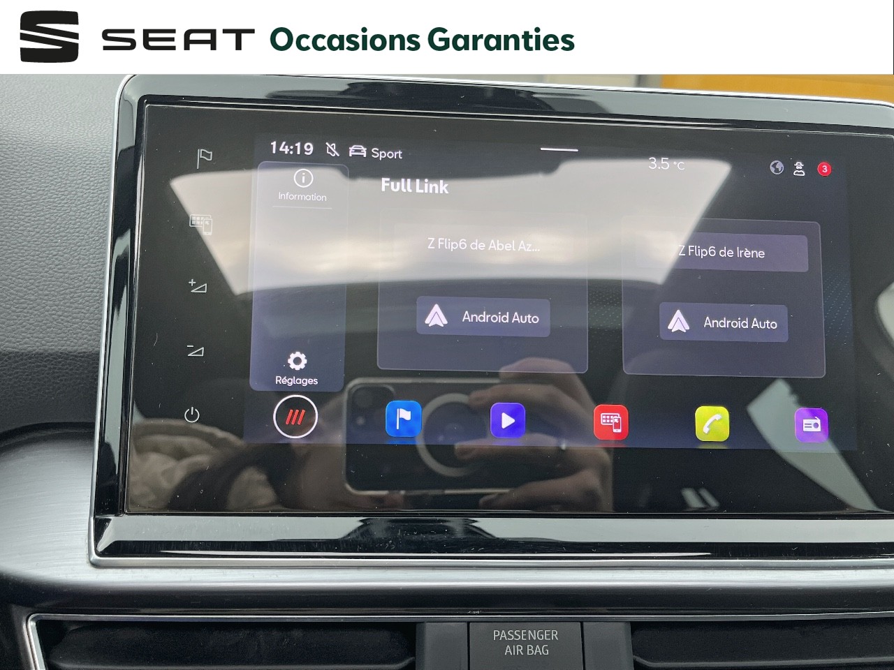 Voitures occasions SEAT TARRACO FR Orvault