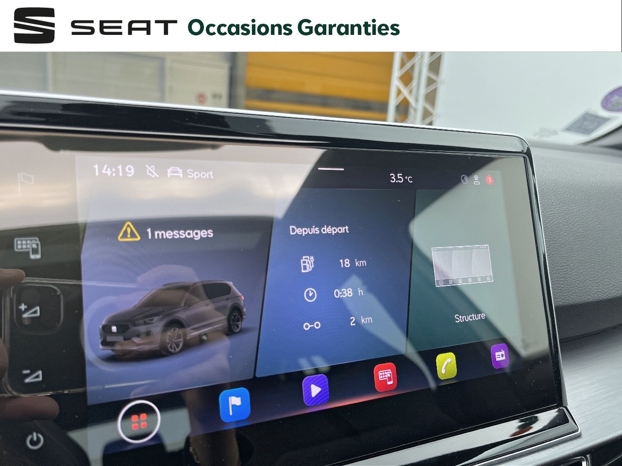 Voitures occasions SEAT TARRACO FR Orvault