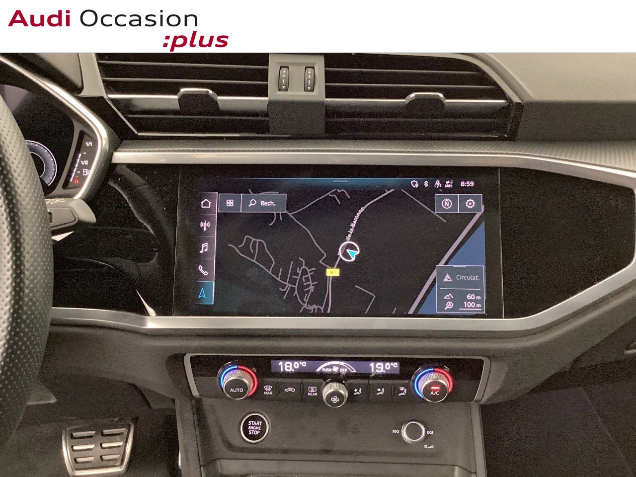 Voitures occasions Audi Q3 Sportback S line Nice