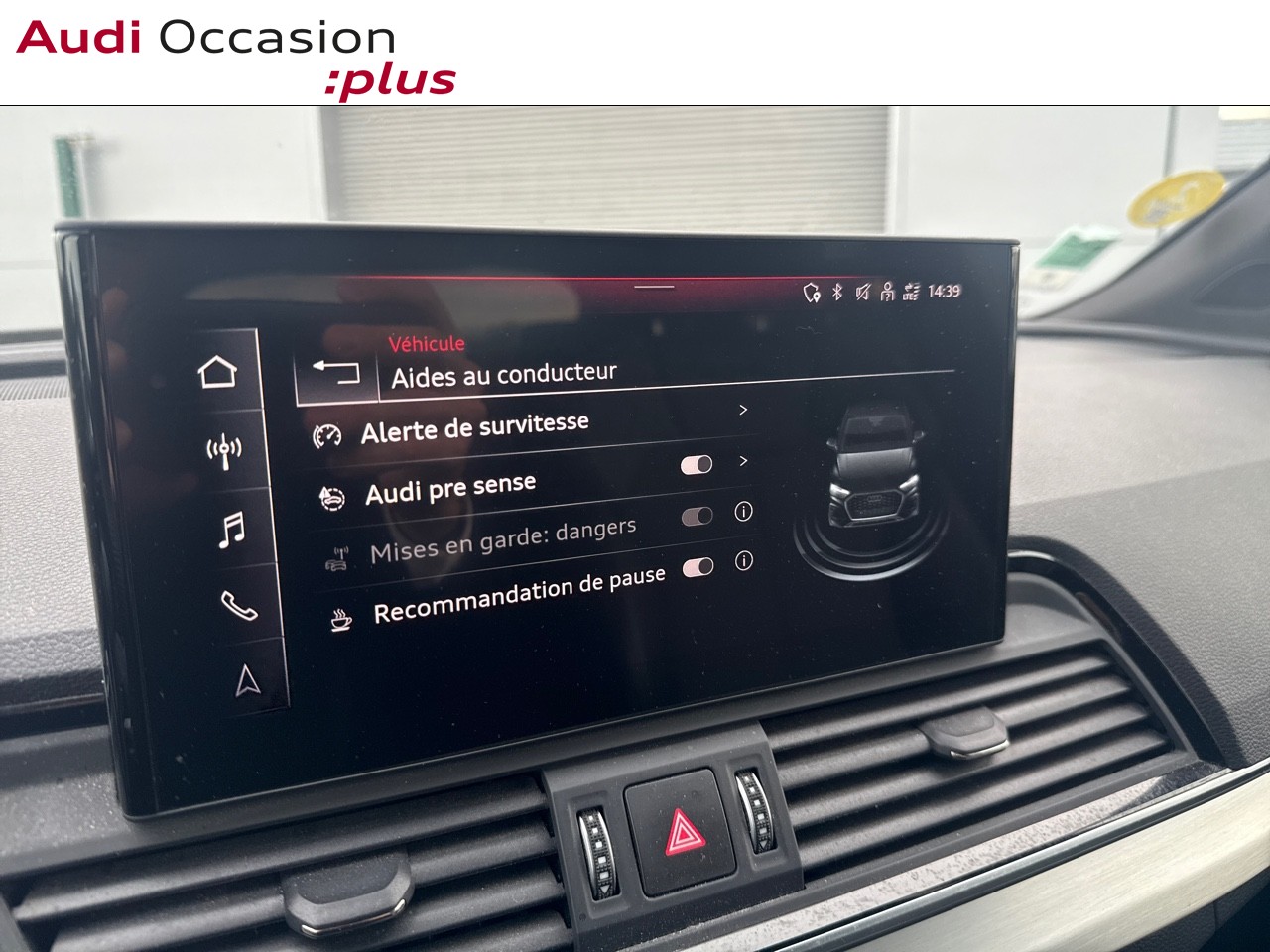 Voitures occasions Audi Q5 Sportback S line Saint-Thibault-des-Vignes