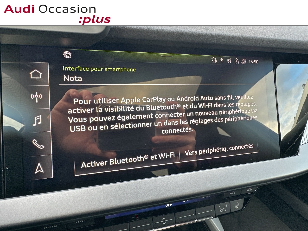 Voitures occasions Audi A3 Sportback S line Lille