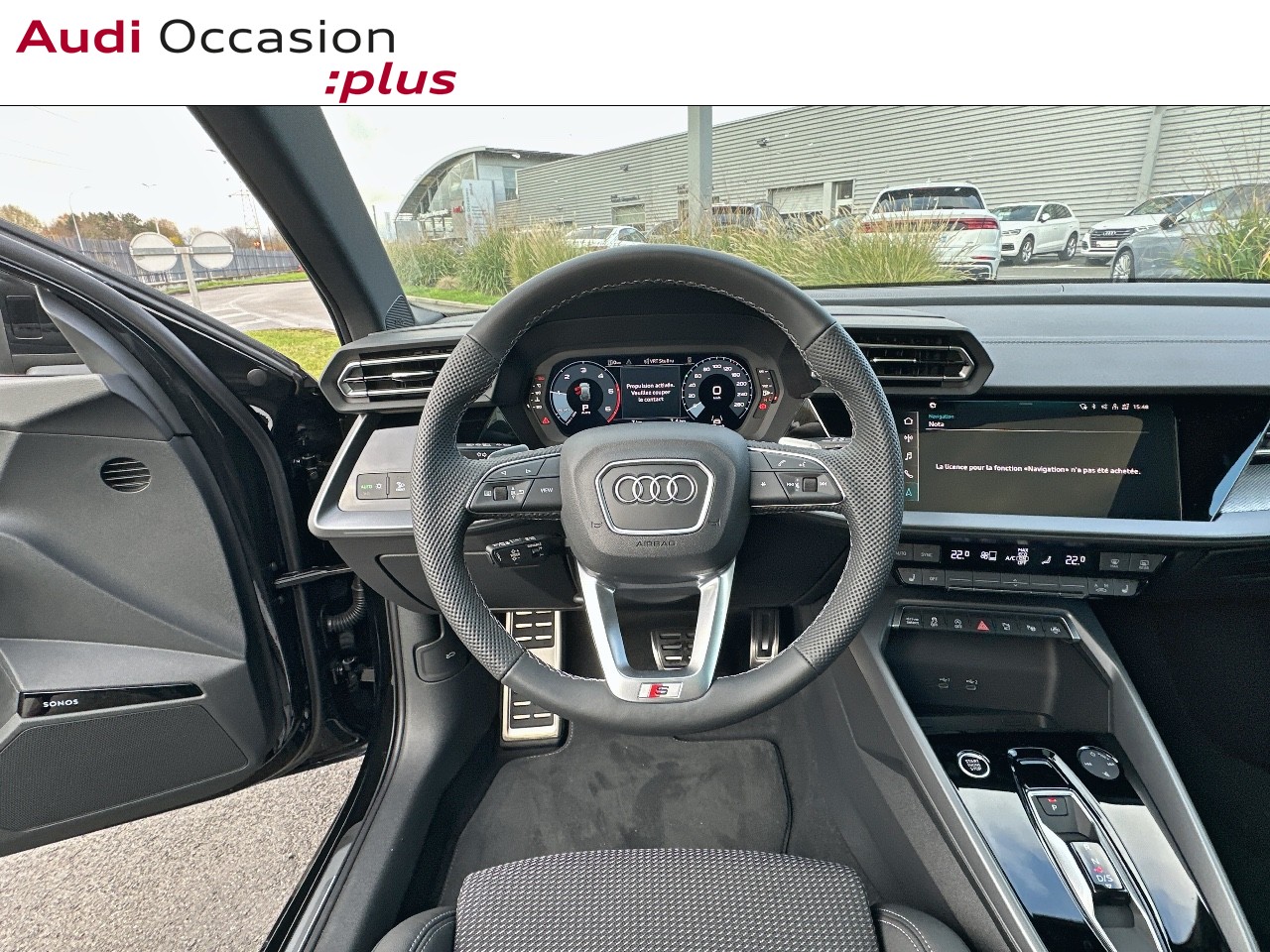 Voitures occasions Audi A3 Sportback S line Lille