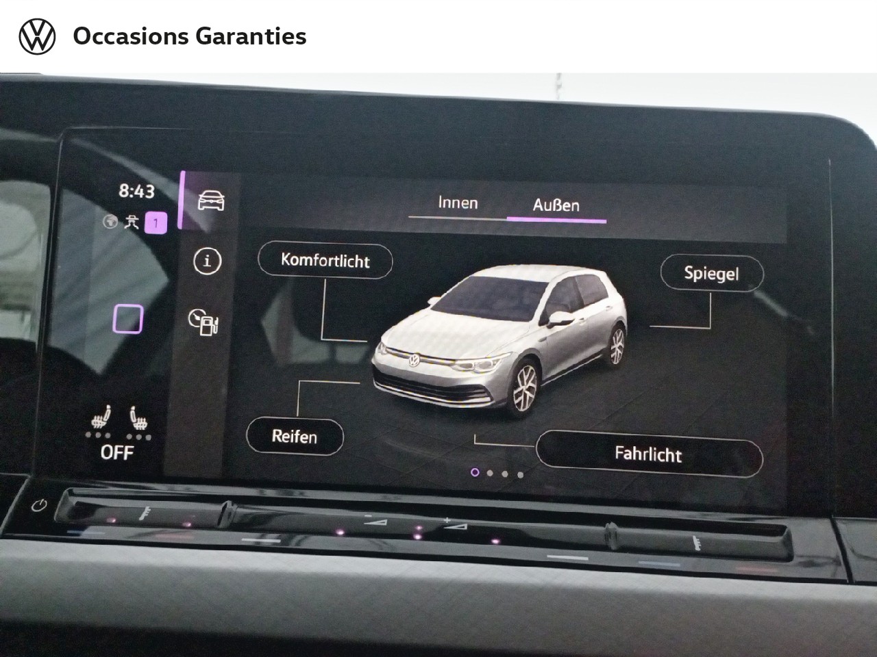 Voitures occasions VOLKSWAGEN GOLF Life 1st Nice