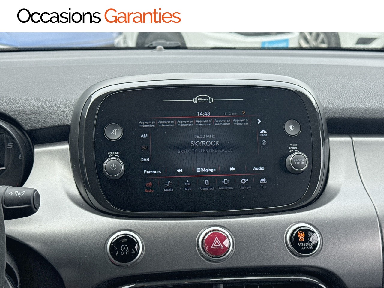 Voitures occasions FIAT 500X Ballon Or Lens