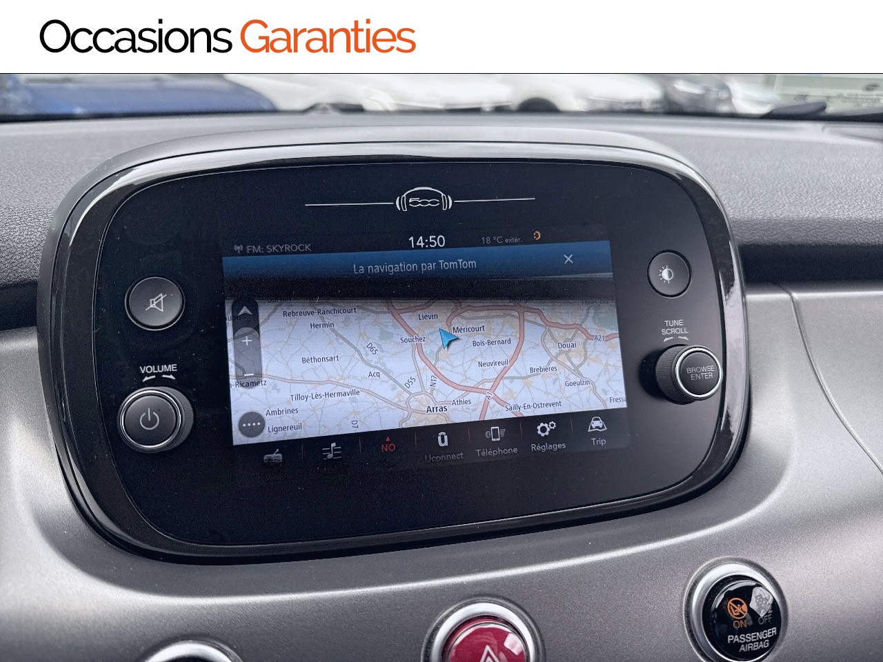 Voitures occasions FIAT 500X Ballon Or Lens