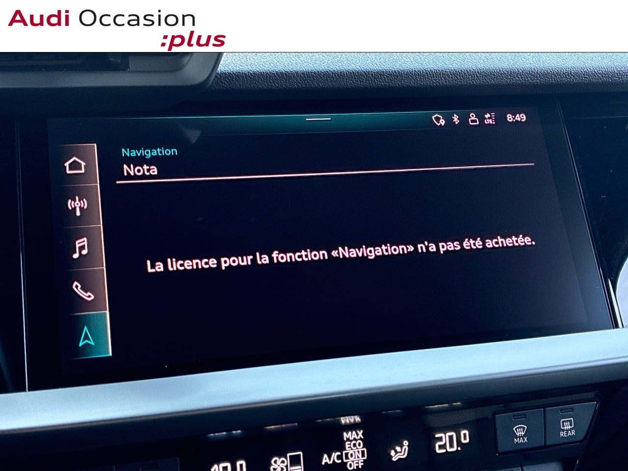 Voitures occasions Audi A3 Sportback Design Mozac