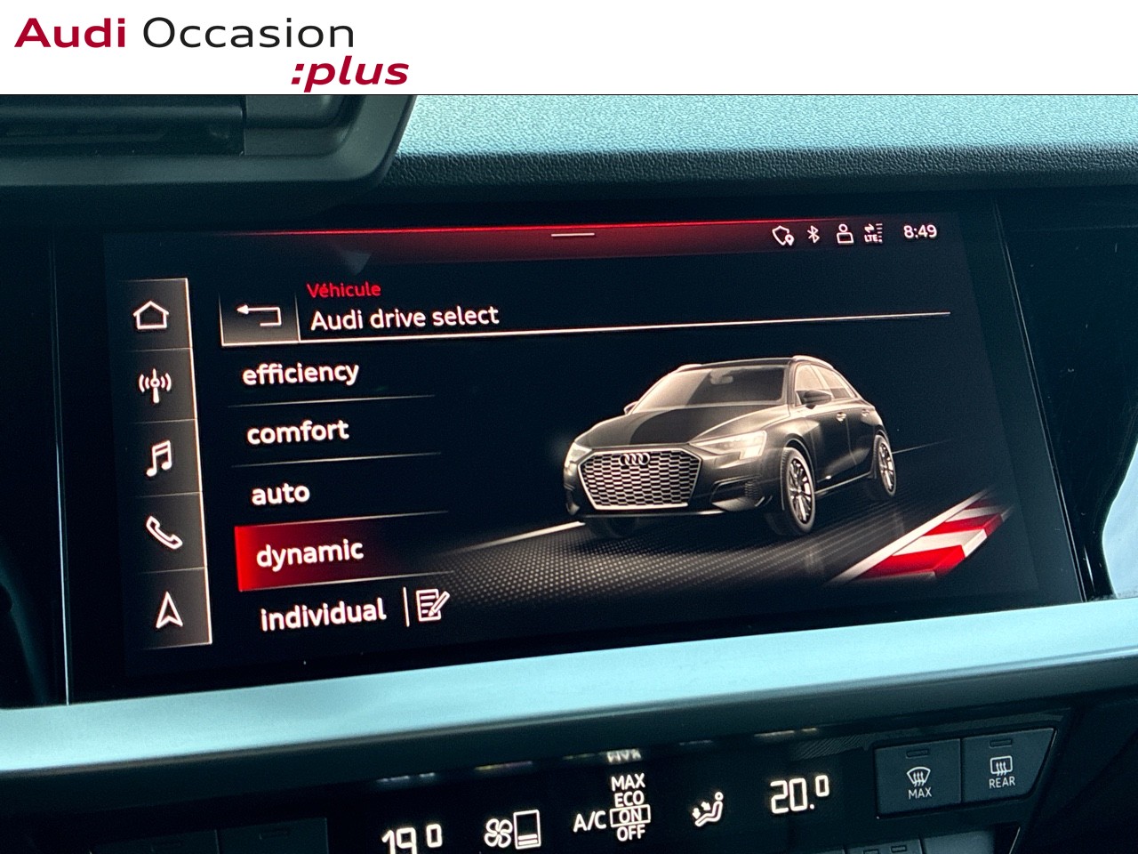 Voitures occasions Audi A3 Sportback Design Mozac