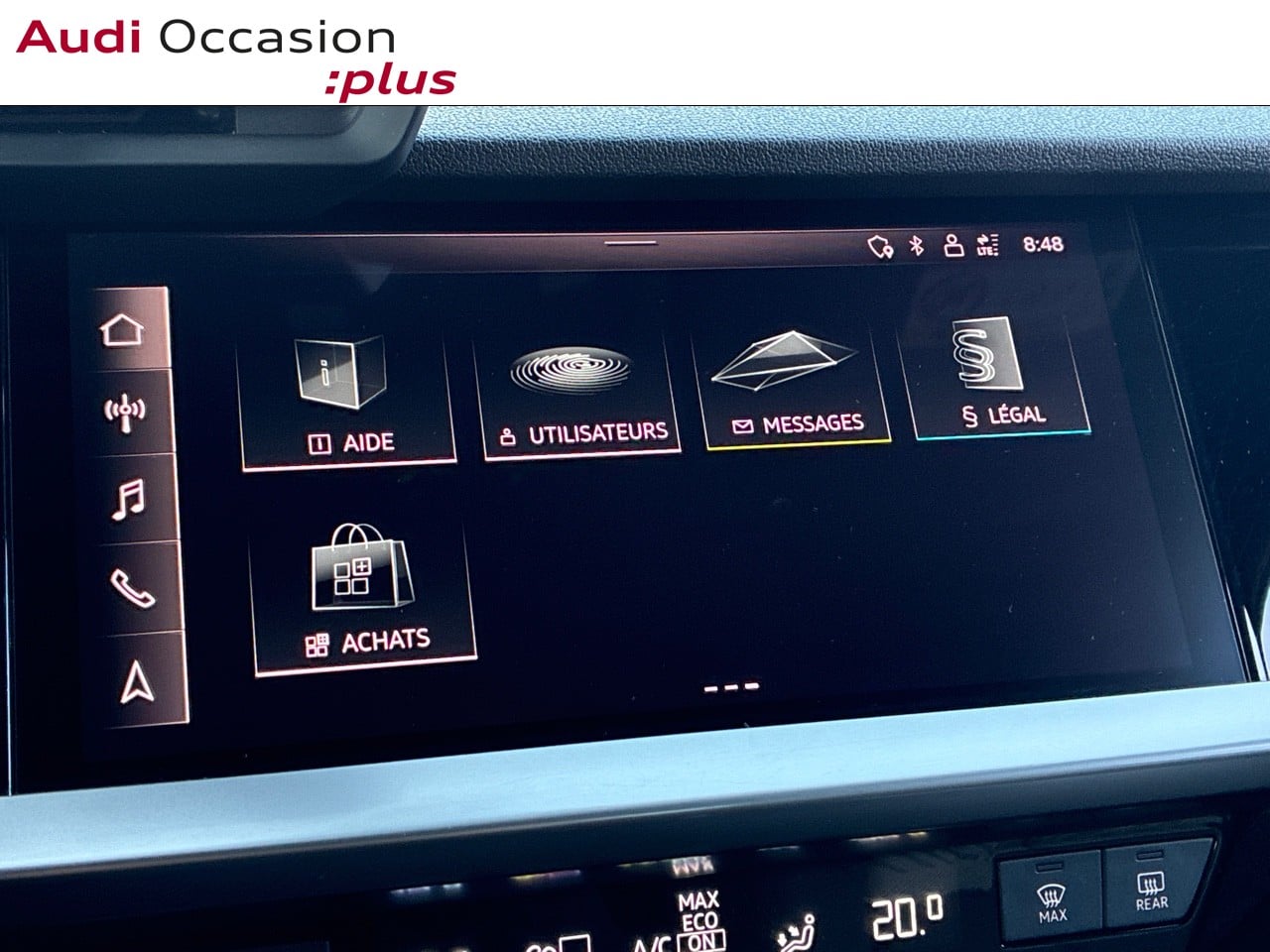 Voitures occasions Audi A3 Sportback Design Mozac