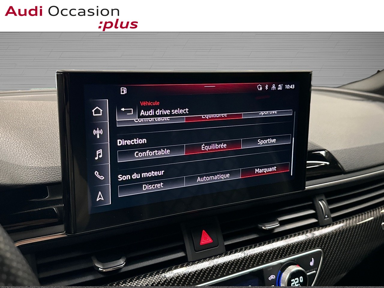 Voitures occasions Audi S5 Sportback Base Montigny-le-Bretonneux