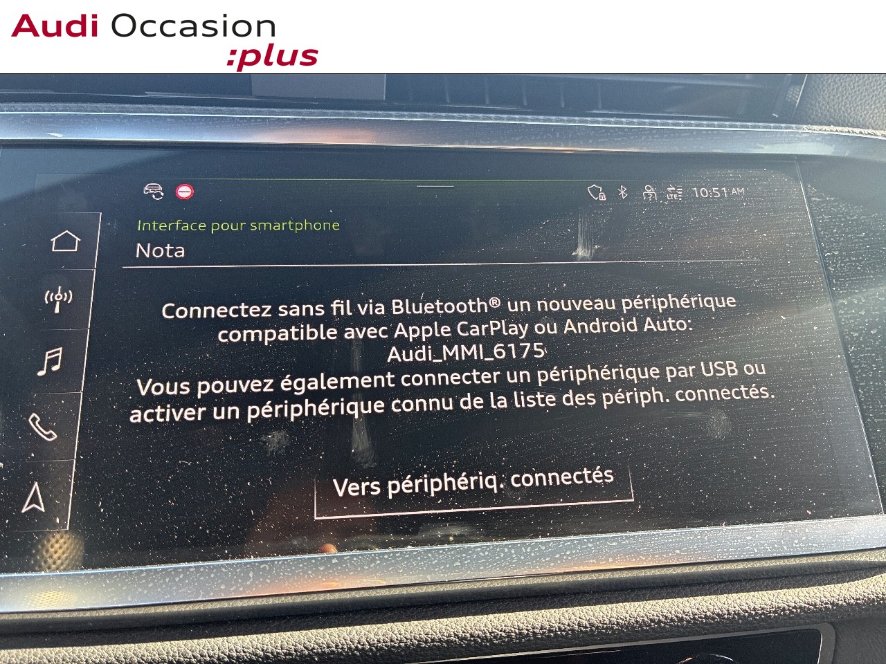 Voitures occasions Audi Q3 Sportback S line Augny