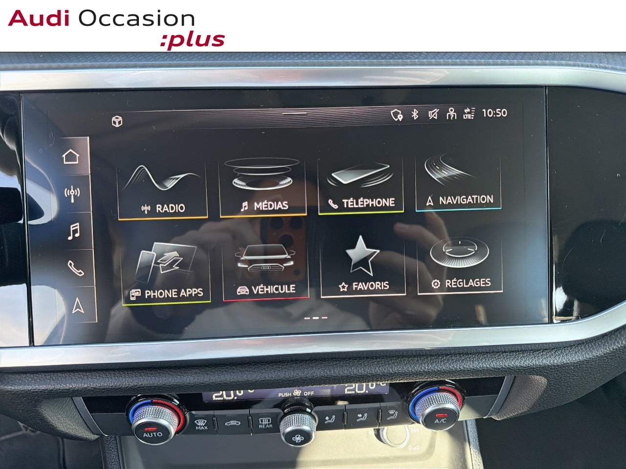 Voitures occasions Audi Q3 Sportback Advanced Rivery