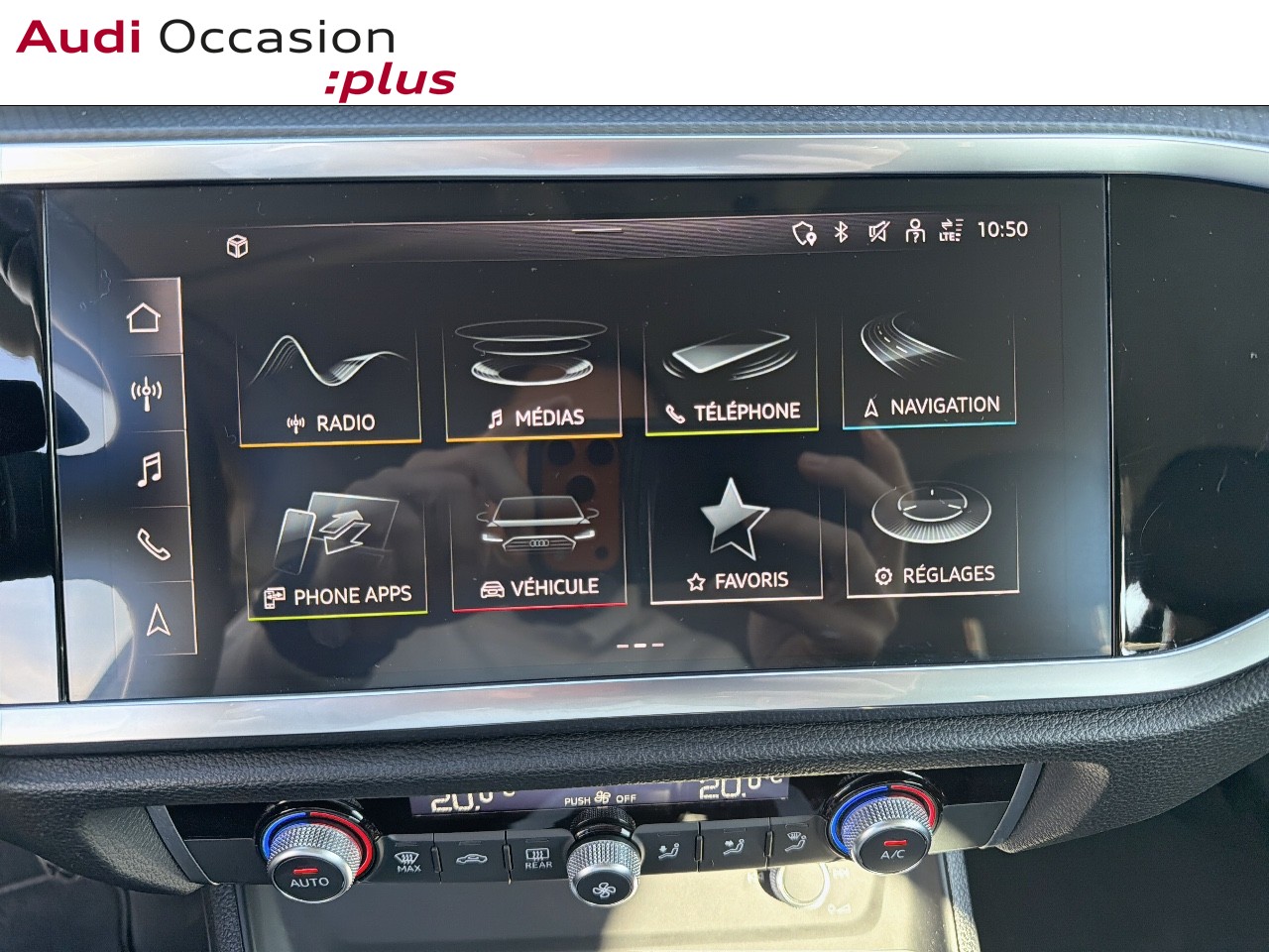 Voitures occasions Audi Q3 Sportback Advanced Rivery