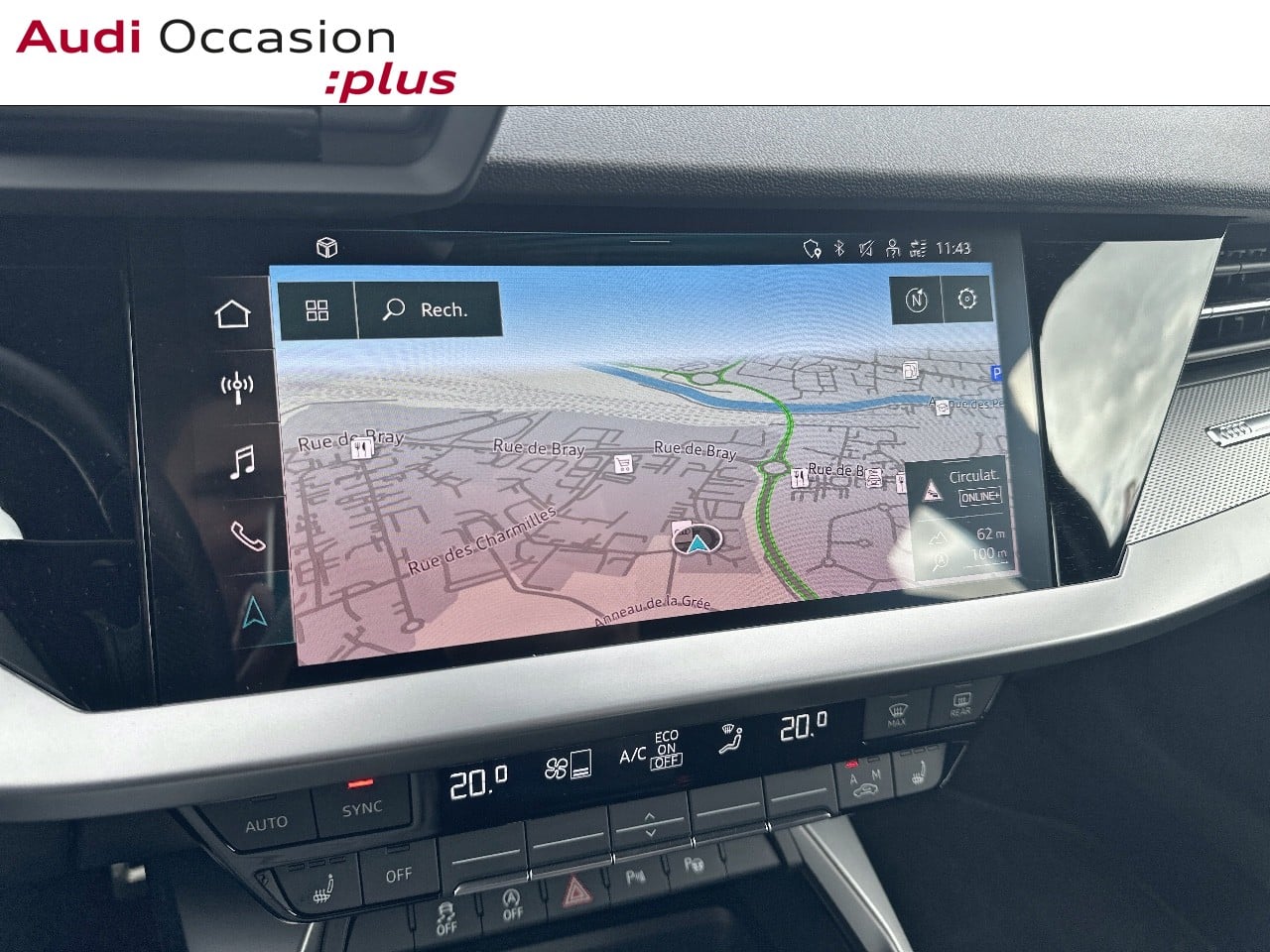 Voitures occasions Audi A3 Sportback S line Cesson-Sévigné