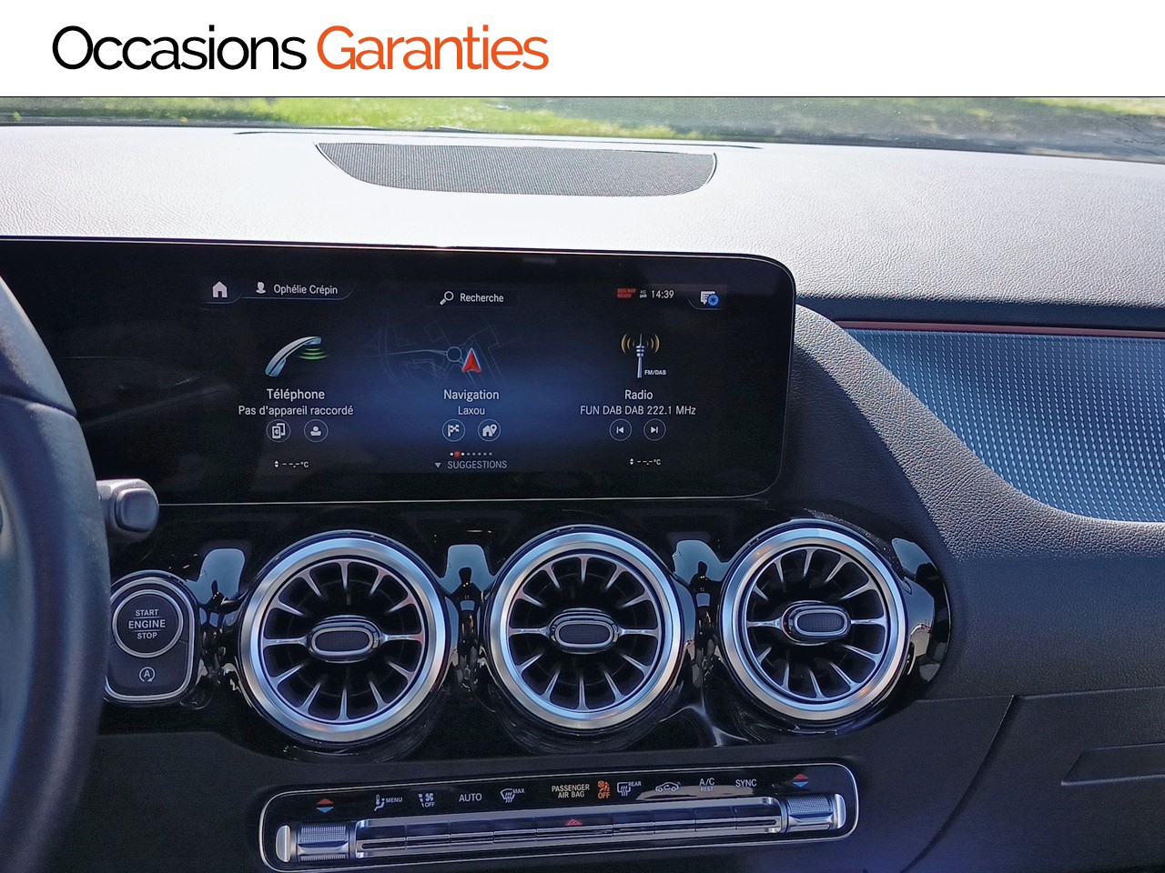Voitures occasions MERCEDES-BENZ GLA Progressive Line Laxou