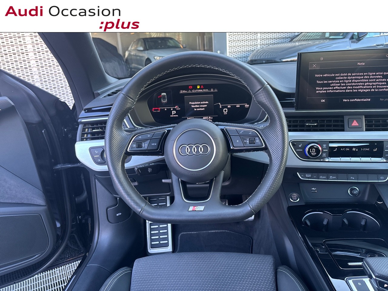 Voitures occasions Audi A5 Cabriolet S line Mougins