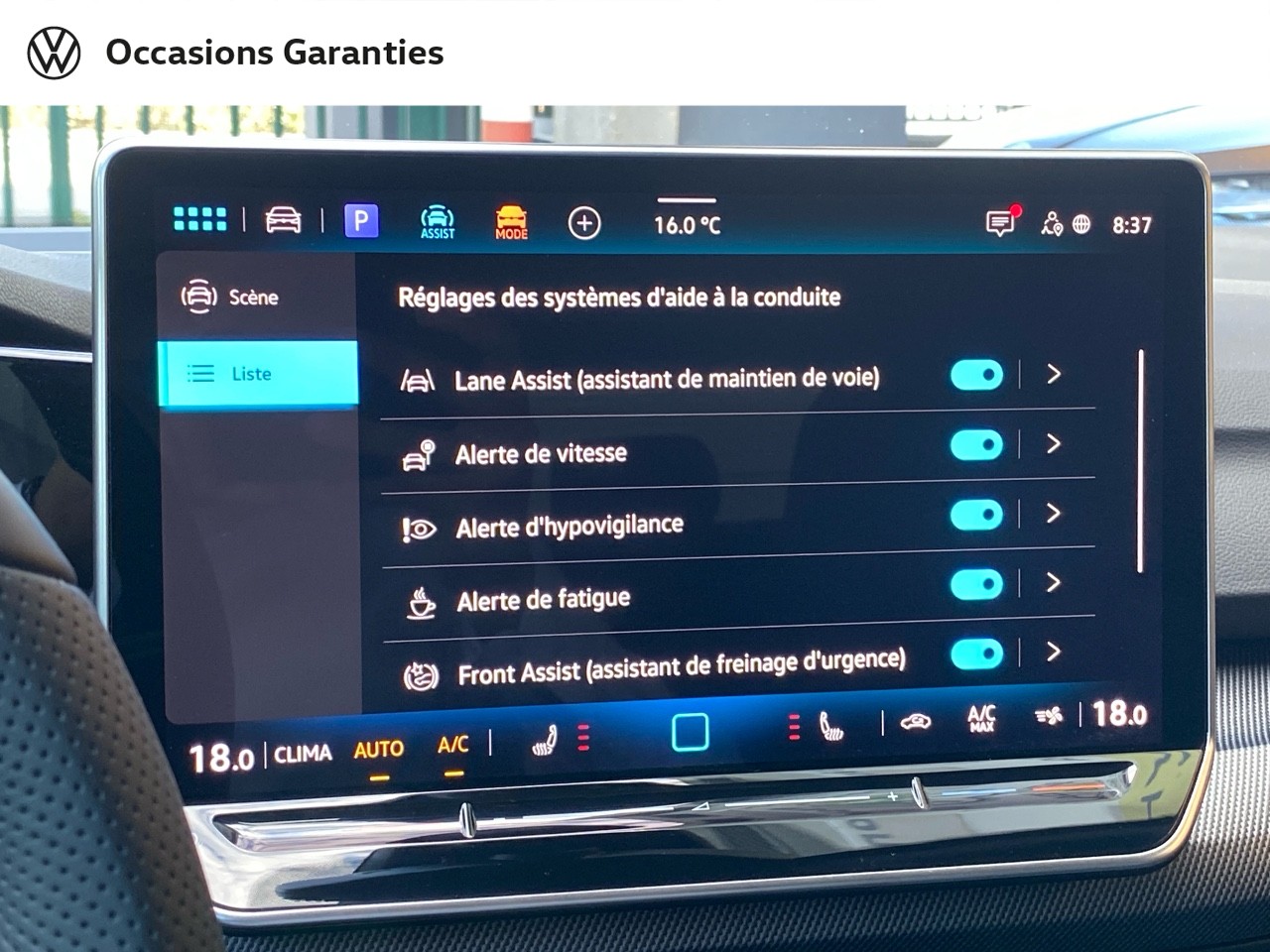 Voitures occasions VOLKSWAGEN GOLF R-Line Villemomble