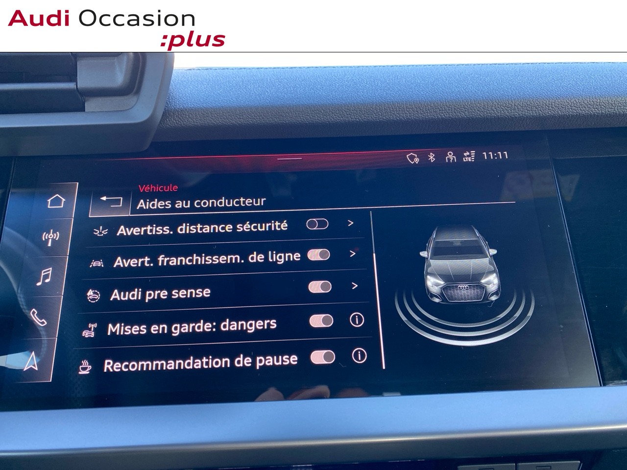 Voitures occasions Audi A3 Sportback S line Cesson-Sévigné