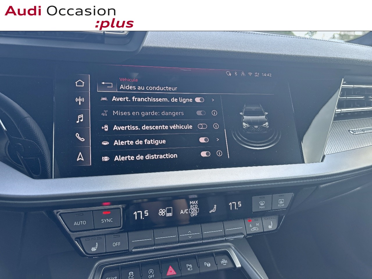 Voitures occasions Audi A3 Sportback S line Sarreguemines