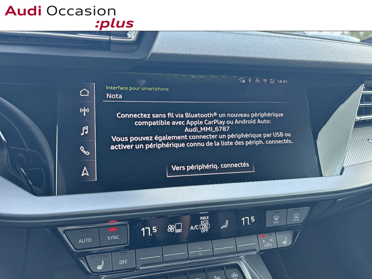 Voitures occasions Audi A3 Sportback S line Sarreguemines