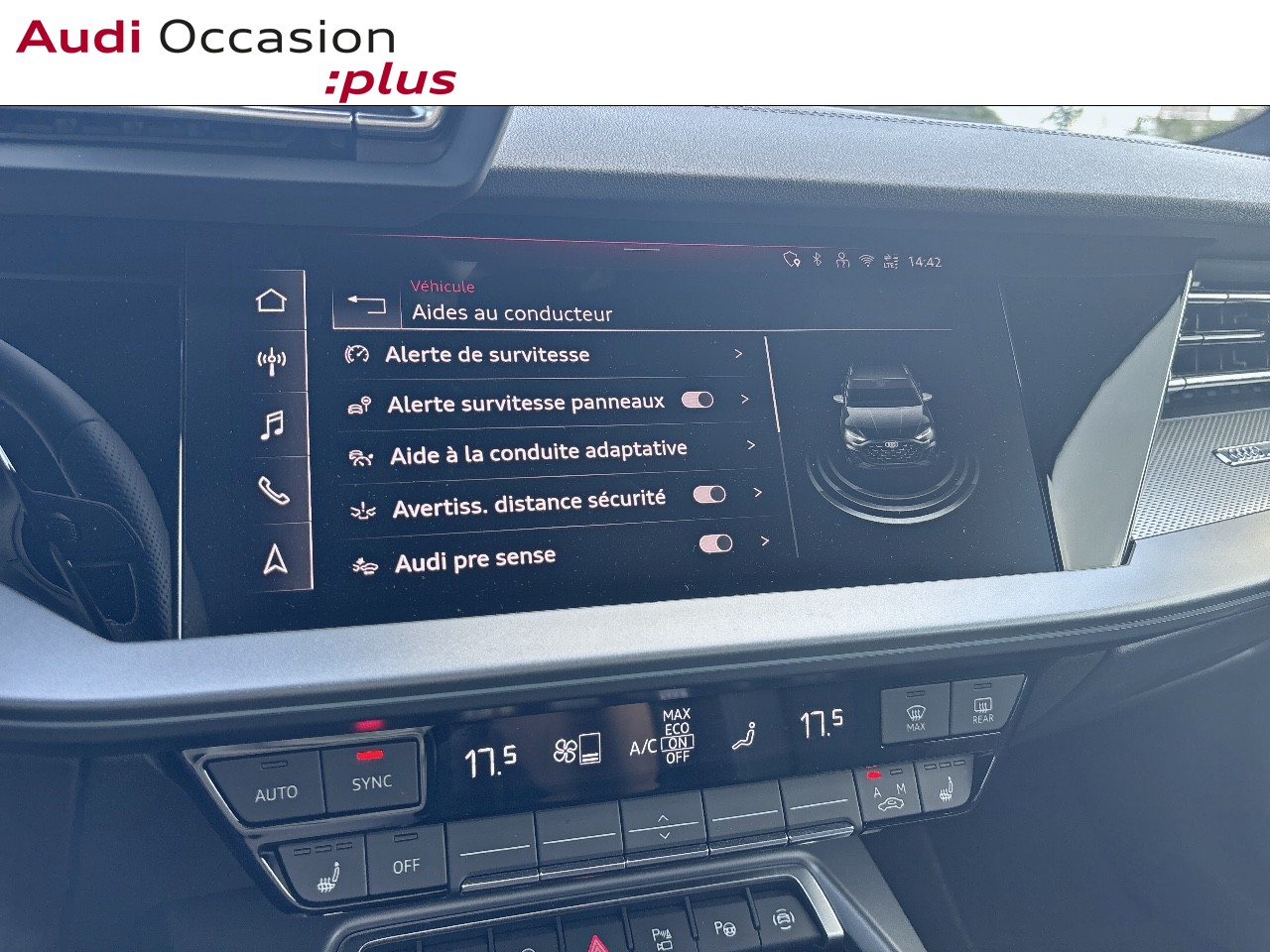 Voitures occasions Audi A3 Sportback S line Sarreguemines